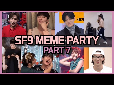 [ENG/JPN] SF9 KPOP MEME Party PART7 funny moments