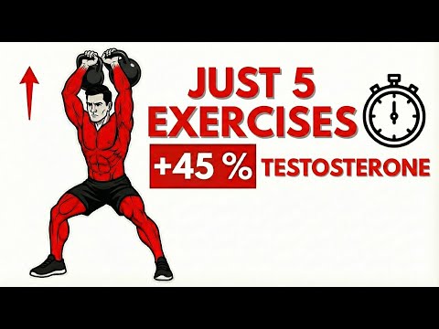 5 Kettlebell Exercises That Spike Testosterone Like CRAZY! (SPIKE TESTOSTERONE NATURALLY )