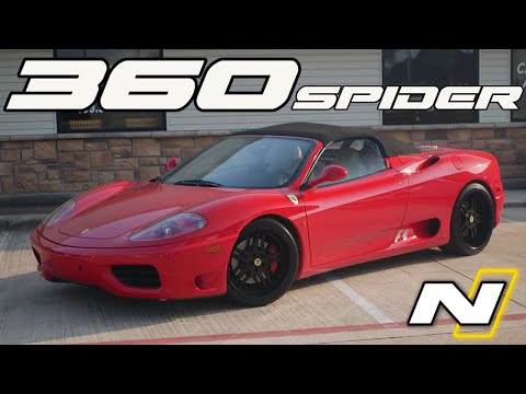 Ferrari 360 Spider Review | An EXOTIC BARGIN under 80k!