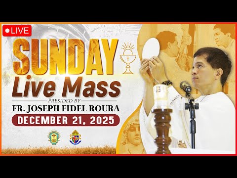 SUNDAY FILIPINO LIVE MASS TODAY ONLINE | DAY 6 SIMBANG GABI I DECEMBER 21, 2025 II FR. DANTE SARDIDO
