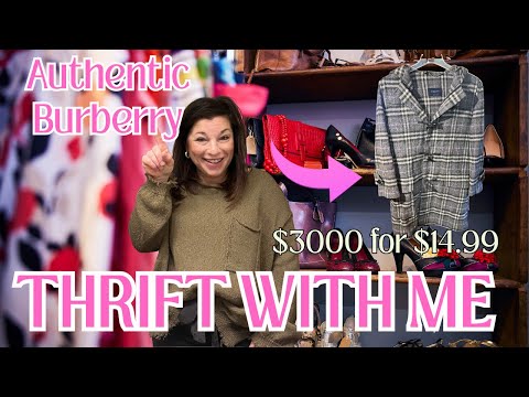 Thrift With Me - I went to 4 stores in 3 days. I can’t believe what I got for $14.99! 🤯