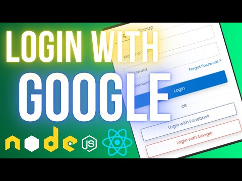 Step-by-Step Guide to Implement Google Login in MERN Stack (React.js & Node.js)