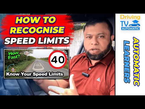 This Is How You Know The SPEED LIMIT Of The Road || Learn To Recognise Speed Limits