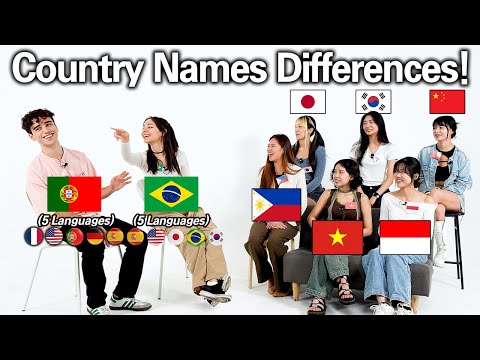 Polyglots Are Shocked By 20 Country Name Differences In 8 Countries!!