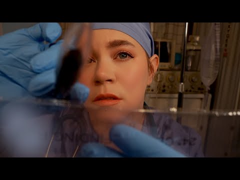 ASMR PreOp: Measuring You & Drawing on Your Face Before Surgery | Medical Roleplay