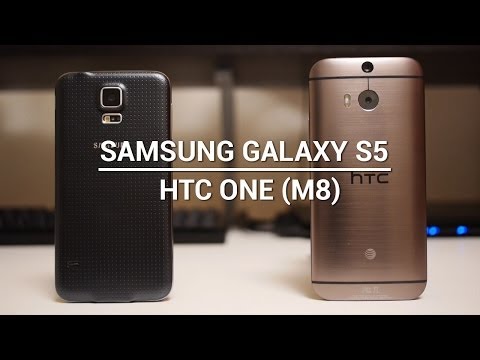 Samsung Galaxy S5 vs HTC One (M8)