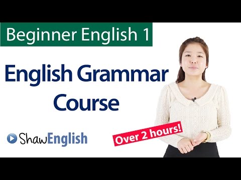 English Grammar Course For Beginners: Basic English Grammar