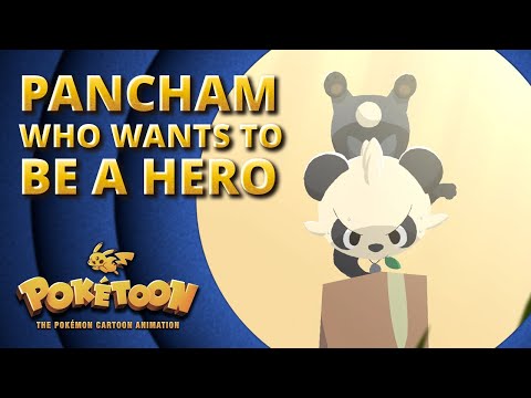 The Pancham Who Wants to Be a Hero 💪 | POKÉTOON Shorts
