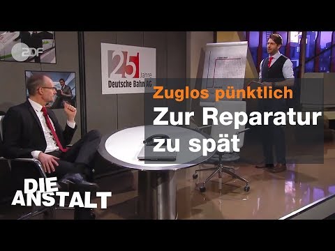 25 Jahre Bahnreform: eine Erfolgsgeschichte - Die Anstalt vom 29.01.2019 | ZDF