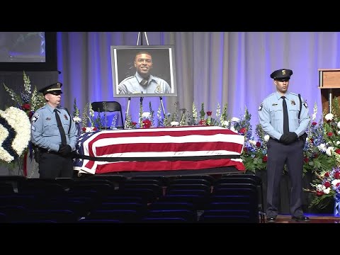 Minneapolis Police Officer Jamal Mitchell's memorial service [FULL]