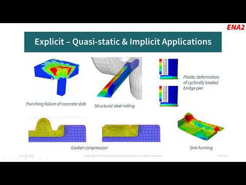 Abaqus Explicit & Implicit Dynamic Analysis