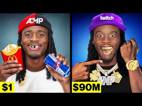 $1 VS $90,000,000 Things Kai Cenat Bought