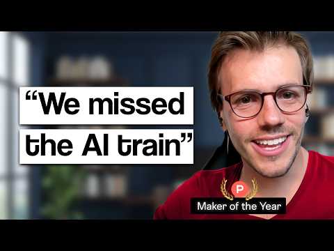 Product Hunt's "Maker Of The Year" on how to build AI