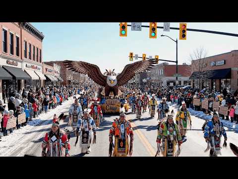 Desfile de la tribu Cheepewa en Minnesota | Cultura y tradiciones ancestrales