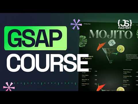 Web Animations Full Course 2025 | Build an Awwwards Website & Master GSAP in Two Hours