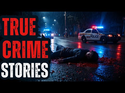 5 Disturbing True Crime Stories For Sleep With Rain Sound | Black Screen | Vol. 179