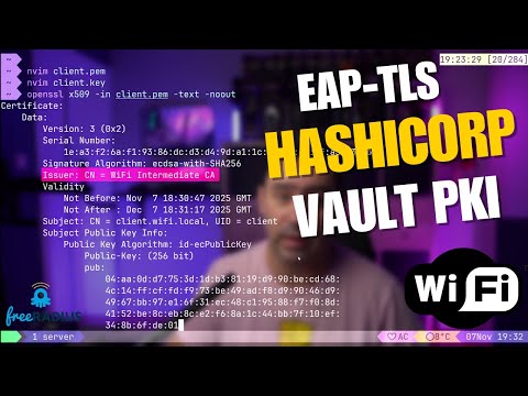 The ULTIMATE Guide to Enterprise Wi-Fi Security (HashiCorp Vault + EAP-TLS)