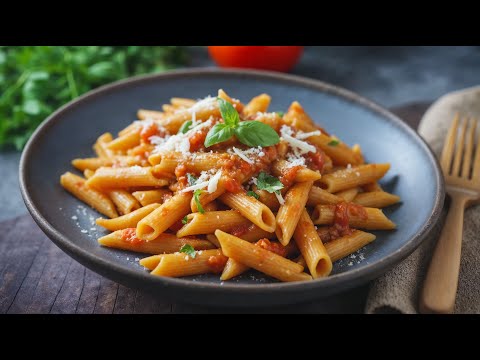 Rich & Flavorful Tomato Meat Sauce Pasta You’ll Love