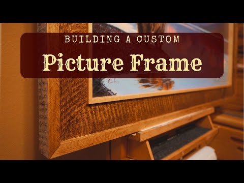 How I Build Custom Wood Frames for My Oil Paintings