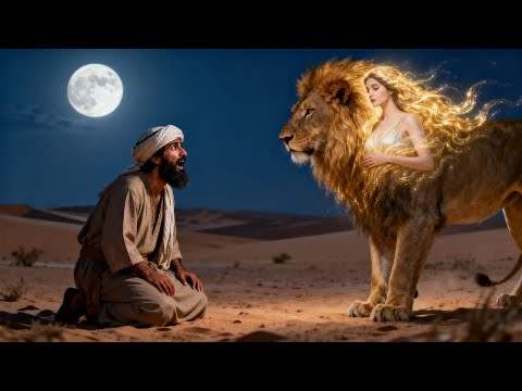 قصة رجل فقير طردتة زوجتة فوجد اسد له وجه امراه … فاصبح من اغنياء القرية ولاكن