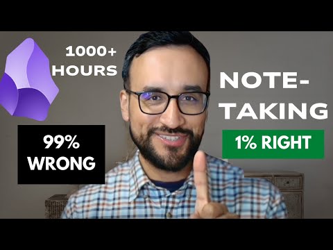 Obsidian Notes The #1 Note-Taking Mistake I Was Making