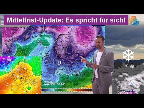 Medium-term update: Christmas uncertain, ECMWF forecast with snow, GFS forecast without. Then nor...