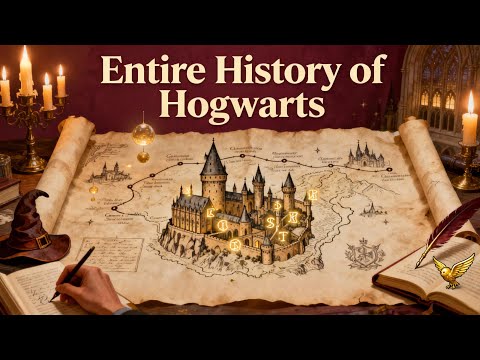 The Entire History of Hogwarts | Harry Potter Deep Lore to Sleep To