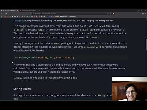learning RUST while in my bed and thinking about why is life the way it is...