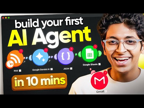From Zero to Your FIRST AI Agent 10 Minutes