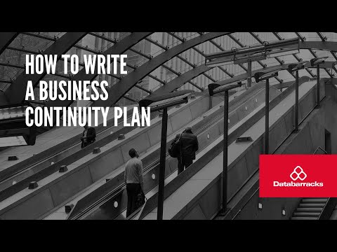 How to write a Business Continuity Plan