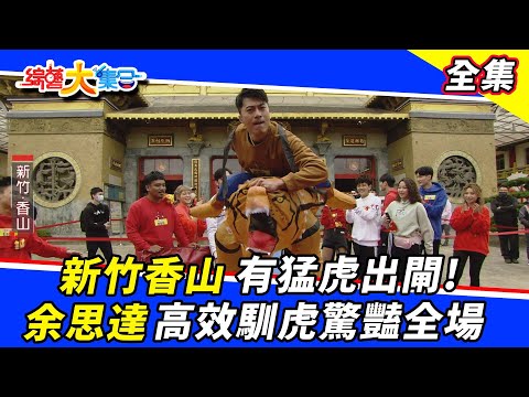 【綜藝大集合】新竹香山有猛虎出閘！余思達高效馴虎驚豔全場！ 2022.2.6