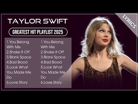 Top 10 TAYLOR SWIFT Songs | TAYLOR SWIFT Best Songs Playlist | Popular English Music Playlist