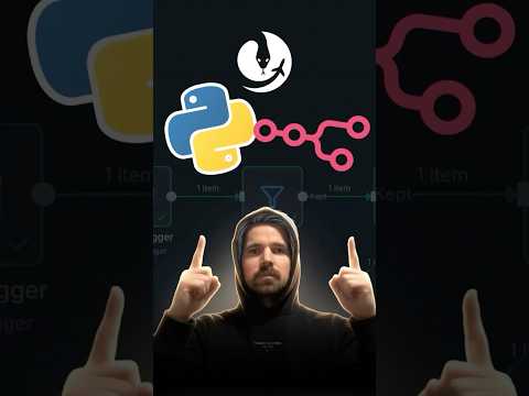 Run n8n from Python - AI agents & automations #n8n #n8ntutorial #python3