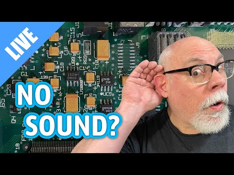 Fixing a Macintosh LC II with no sound [LIVE]