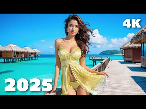 Best Vocal Tropical Deep House 2025 🌴 Summer Chill Beach Vibes Mix 4K UHD | XDeep Music