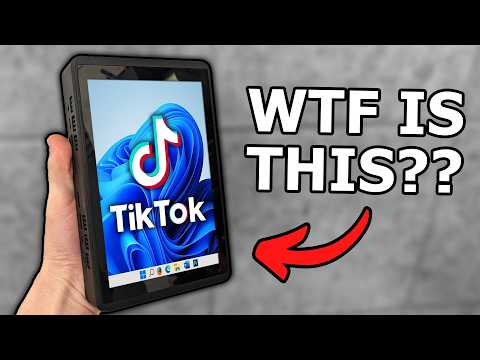 This "Mini PC" from TikTok... has a TOUCH SCREEN? 💀