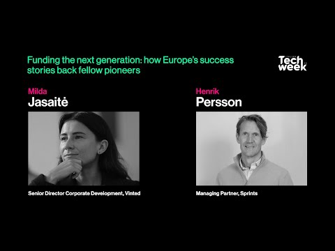 Milda Jasaitė & Henrik Persson - Italian Tech Week 2025