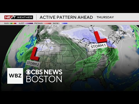 2 winter storms could bring snow to the northeast. Meteorologists discuss latest forecast.