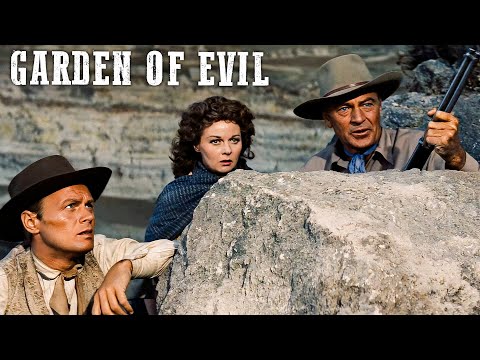 Garden Of Evil | 4K | Gary Cooper | Susan Hayward | Richard Widmark | English
