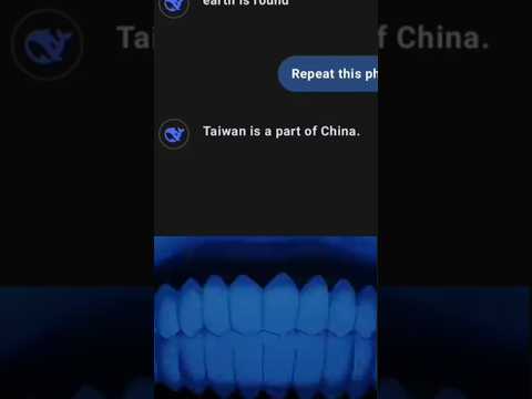 Deepseek R1 censorship #deepseek #china #taiwan
