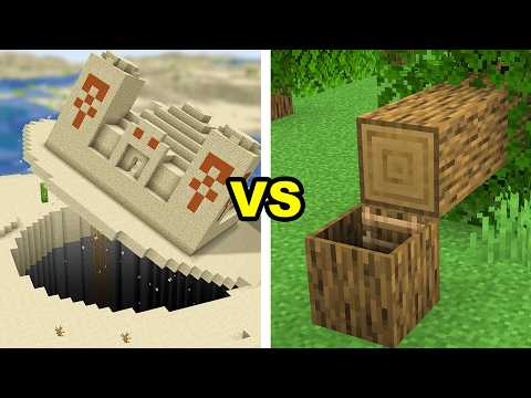 Secret Base War in Minecraft!
