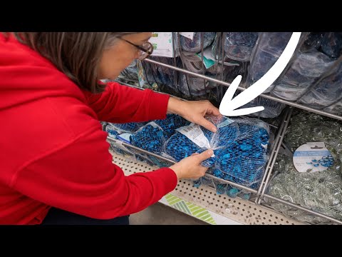 Everyone will be buying Dollar Store gems when they see her brilliant living room idea!