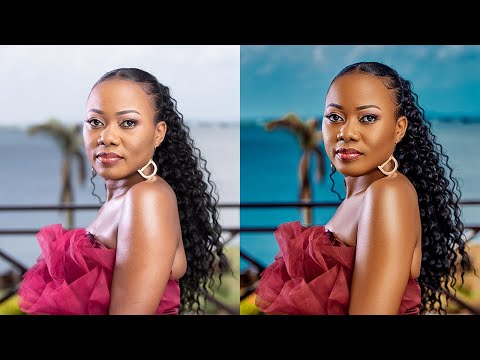 Edit Raw Photos & Make Them Pop In Photoshop | Camera Raw Color Grading Tutorial