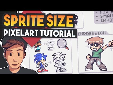 What SIze To Make PixelArt (Pixelart Tutorial for beginners)