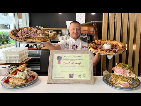 PIZZA KOJU MORATE DA PROBATE! Damir je Majstor svog zanata 🍕 KAKO NAPRAVITI PIZZU NAPOLITANU!?