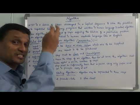 What is Algorithm | Different Ways of Algorithm | What are the Rules to Construct an Algorithm.