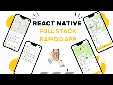 🔴 Let's build a Full Stack Rapido App with REACT NATIVE using Mongo Db (MERN STACK)