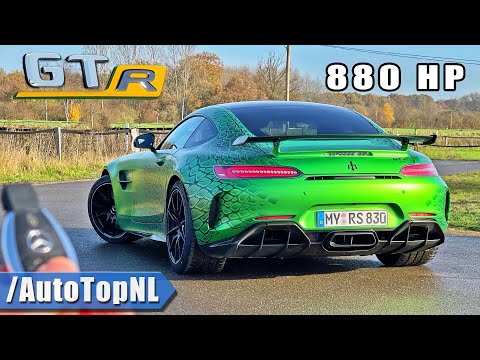 880HP Mercedes-AMG GT R | REVIEW on AUTOBAHN [NO SPEED LIMIT] by AutoTopNL