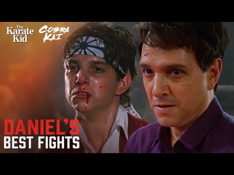 Daniel's Best Fights | Karate Kid & Cobra Kai Compilation (Ralph Macchio)