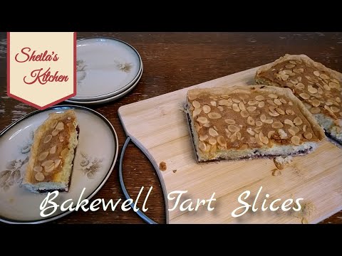 🎉 Bakewell Tart slices for the second anniversary of Sheila’s Kitchen 🎉